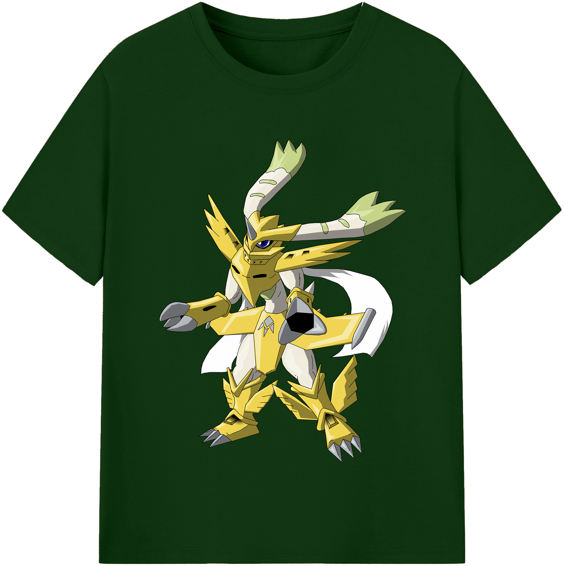 （画像用） Digimon デジタルモンスター/デジモン 綿100％半袖Tシャツ（フロントプリント）